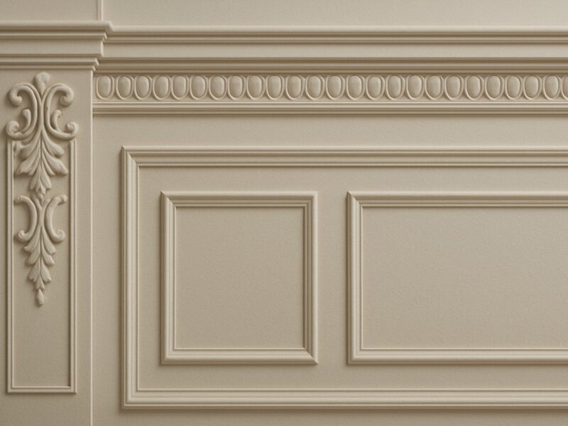 Молдинги в интерьере: что это, как использовать на стенах, фото и идеи для гостиной и спальни